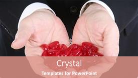  Presentation with valentine - Slides having valentines-day-a-man-holds background and a coral colored foreground