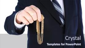  Presentation with jewelry gold - PPT theme having valentines-day-a-man background and a wine colored foreground