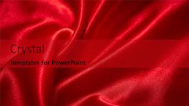  Presentation with love heart - PPT theme featuring valentines-day-background-valentine-heart background and a crimson colored foreground