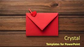  Presentation with valentines day - Colorful presentation enhanced with valentines-day-card-with-red backdrop and a tawny brown colored foreground