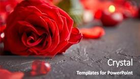  Presentation with valentines day - Audience pleasing slide deck consisting of candles dating accessories boxed gift backdrop and a gray colored foreground