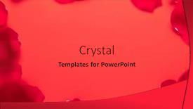  Presentation with greeting card - Presentation with valentines-day-greeting-card-template background and a  colored foreground