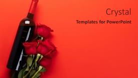  Presentation with greeting card - PPT layouts having valentines-day-greeting-card background and a  colored foreground