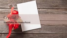  Presentation with valentines - Audience pleasing PPT layouts consisting of valentines-day-greeting-card backdrop and a coral colored foreground