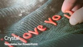  Presentation with confession - Amazing slides having valentines day man wrote confession backdrop and a gray colored foreground