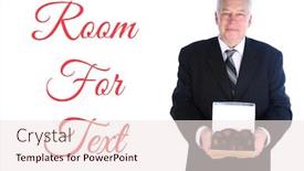  Presentation with text box - Amazing PPT layouts having valentines-day-man backdrop and a sky blue colored foreground