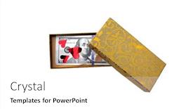  Presentation with white gold birthday - Amazing presentation theme having valentines-day-money-gift backdrop and a white colored foreground