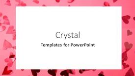  Presentation with frame pink - Slide deck having valentines-day-picture-frame-pink background and a white colored foreground