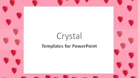  Presentation with frame pink - Slide set having valentines-day-picture-frame-pink background and a white colored foreground