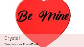  Presentation with love words - Presentation theme having valentines-day-red-valentines-day background and a coral colored foreground