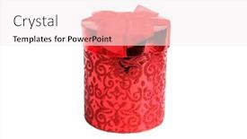  Presentation with text box - Colorful slide set enhanced with valentines-day-red-valentines-day backdrop and a sky blue colored foreground