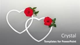  Presentation with mothers day - Presentation design having valentines-day-symbols-of-love background and a  colored foreground