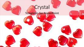  Presentation with valentines day - Audience pleasing PPT theme consisting of valentines day valentines day red backdrop and a coral colored foreground