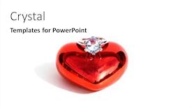  Presentation with engagement - Amazing presentation theme having valentines-day-wedding-ring backdrop and a white colored foreground