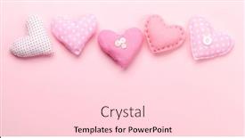  Presentation with craft - Audience pleasing PPT layouts consisting of valentines-day-with-handmade-craft backdrop and a lemonade colored foreground