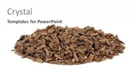  Presentation with hypertension - PPT theme enhanced with valerian-herb-root-used background and a white colored foreground