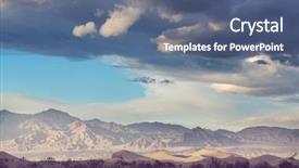  Presentation with national parks yosemite valley yosemite - PPT layouts enhanced with valley national park california usa background and a ocean colored foreground