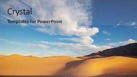  Presentation with national parks yosemite valley yosemite - Presentation design enhanced with valley national park california usa background and a light blue colored foreground