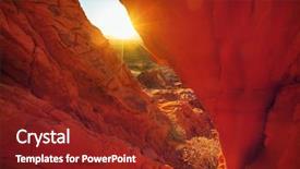  Presentation with nevada - Cool new PPT layouts with valley of fire state park backdrop and a  colored foreground