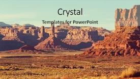  Presentation with god - Colorful slide set enhanced with valley of the gods rock backdrop and a soft green colored foreground