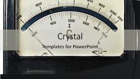  Presentation with voltmeter - Audience pleasing PPT layouts consisting of value engineering - close-up of an vintage ancient backdrop and a light gray colored foreground