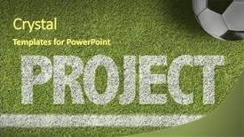  Presentation with engineering - Cool new slides with value engineering - soccer field with the text backdrop and a tawny brown colored foreground