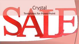  Presentation with scroll paper isolated on white - Amazing slide set having value reduction sign - sale isolated on white backdrop and a coral colored foreground