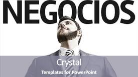  Presentation with business value - Audience pleasing presentation consisting of value stream - business man with the text backdrop and a gray colored foreground