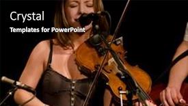  Presentation with jazz - Colorful PPT theme enhanced with vancouver-canada-march-27-trio backdrop and a black colored foreground