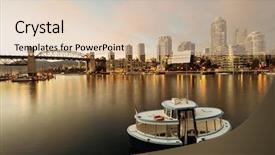  Presentation with christian sunset religious - Presentation theme with vancouver false creek at sunset background and a lemonade colored foreground