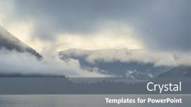  Presentation with british columbia - PPT theme featuring vancouver-island-british-columbia-canada background and a  colored foreground