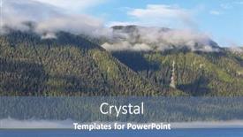  Presentation with british columbia canada - Theme enhanced with vancouver-island-british-columbia-canada background and a  colored foreground