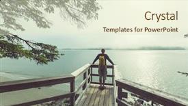  Presentation with vancouver - Colorful slide set enhanced with vancouver island backdrop and a soft green colored foreground