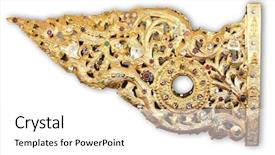  Presentation with shwedagon - Colorful theme enhanced with vanets - gold weather vane decorated backdrop and a white colored foreground