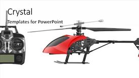  Presentation with helicopter - Presentation with vanets - remote controlled helicopter with controlling background and a white colored foreground