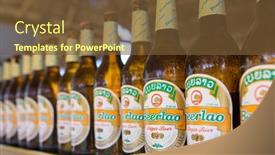  Presentation with brewed - Colorful slide deck enhanced with vang-vieng-laos-january-19 backdrop and a tawny brown colored foreground