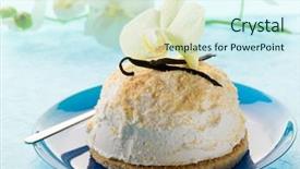  Presentation with biscuit - Colorful presentation enhanced with cultural diversity - children friendship togetherness smiling happiness backdrop and a mint green colored foreground