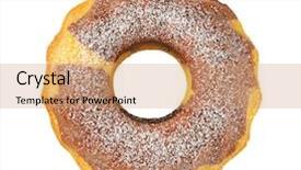  Presentation with bundt - Beautiful theme featuring vanilla marble bundt cake backdrop and a coral colored foreground