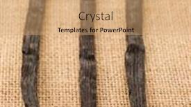  Presentation with vanilla - Presentation theme enhanced with vanilla-pods background and a coral colored foreground