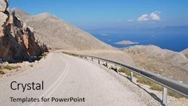  Presentation with community - Theme with vantage point - looking down the tarpon springs background and a light gray colored foreground