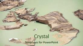  Presentation with national integration - Beautiful PPT layouts featuring vantage point - pasterze glacier hohe tauern national backdrop and a  colored foreground