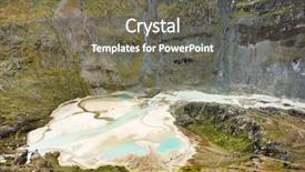  Presentation with national organization - PPT theme having vantage point - pasterze glacier hohe tauern national background and a  colored foreground