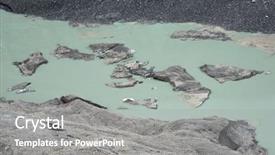 Presentation with austria politic - Amazing slide set having vantage point - pasterze the longest glacier backdrop and a gray colored foreground