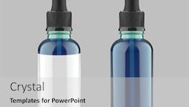  Presentation with vape - Colorful slide deck enhanced with vape-glass-brown-bottle-isolated backdrop and a light gray colored foreground