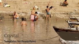  Presentation with india ganges - 