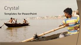  Presentation with india ganges - 