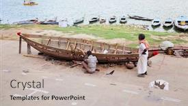  Presentation with india ganges - 