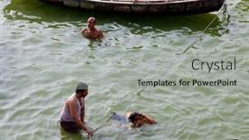  Presentation with india ganges - 