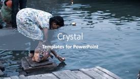  Presentation with india ganges - 