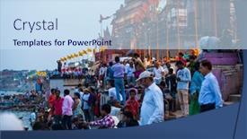  Presentation with india ganges - 